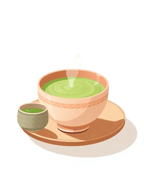 matcha set easy drawing