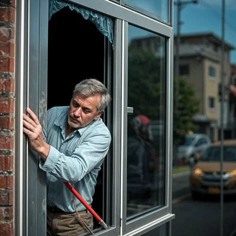 men cleaning windows