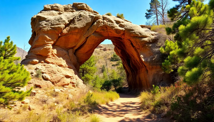 arch rock nature trail