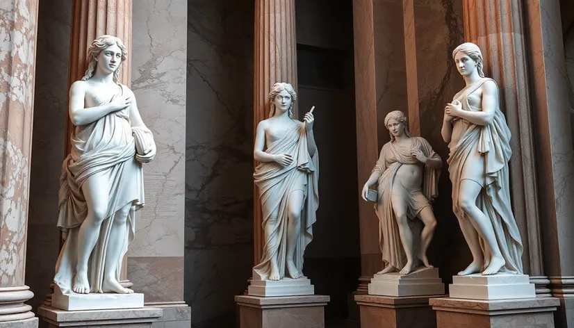 greek statues female