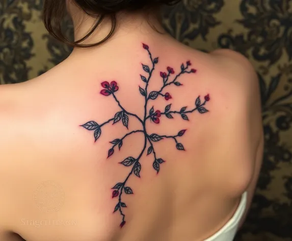 vine tattoo