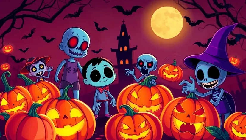 halloween cartoon images