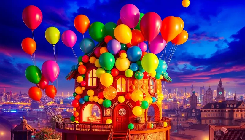 balloon house