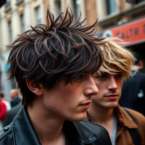 mens messy hairstyles