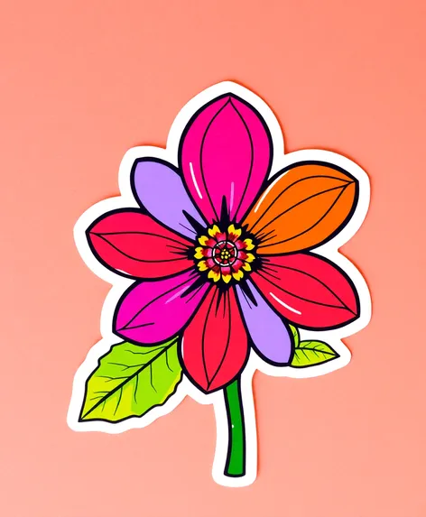 flower sticker