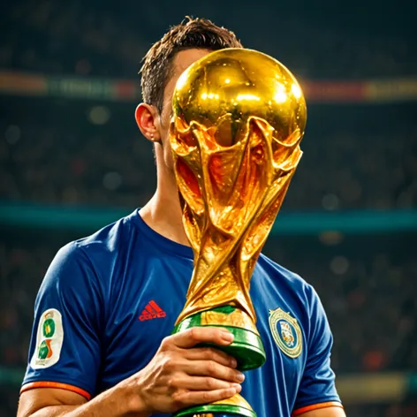 ronaldo world cup trophy