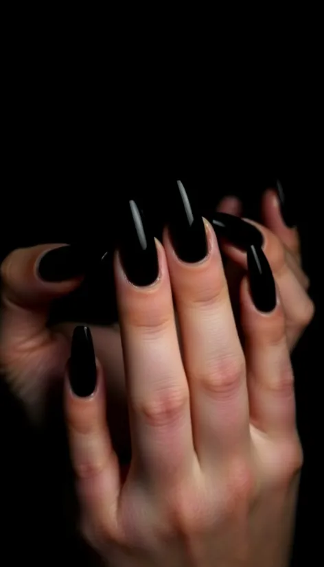 long black nails