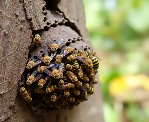 wasp nest photos