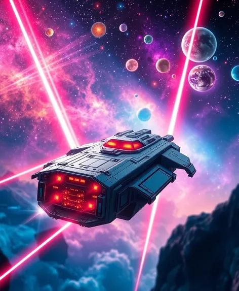 spaceship background