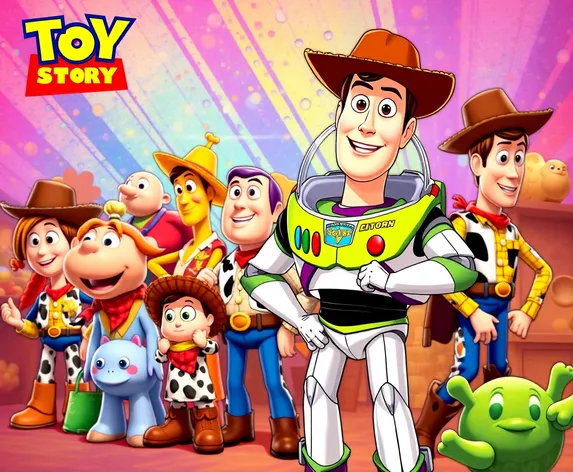 toy story drawings characters