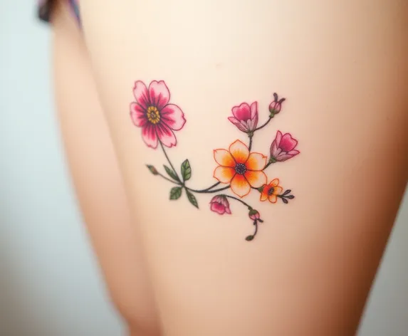 flower tattoos on the