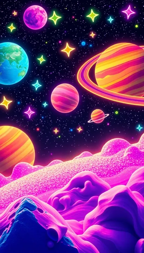 lisa frank space