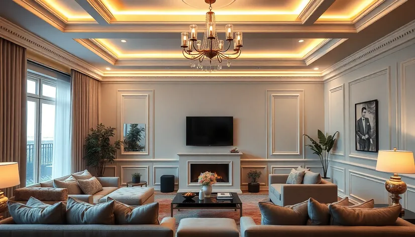 crown molding with led