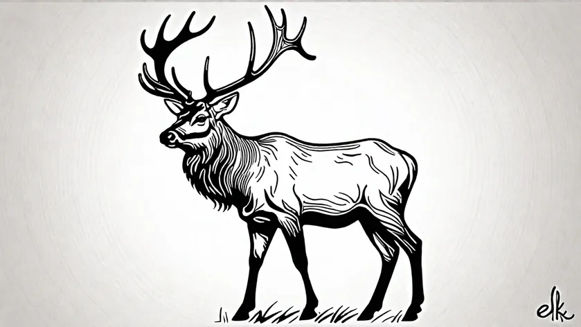 elk tattoo