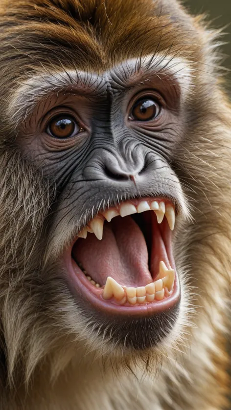 monkey teeth