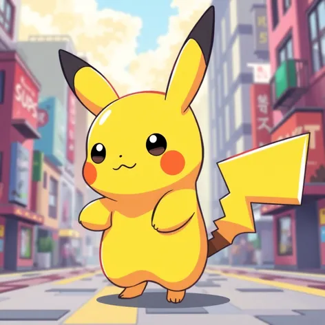 humanoid pikachu