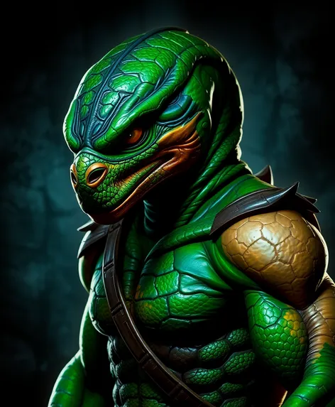 mortal kombat reptile human