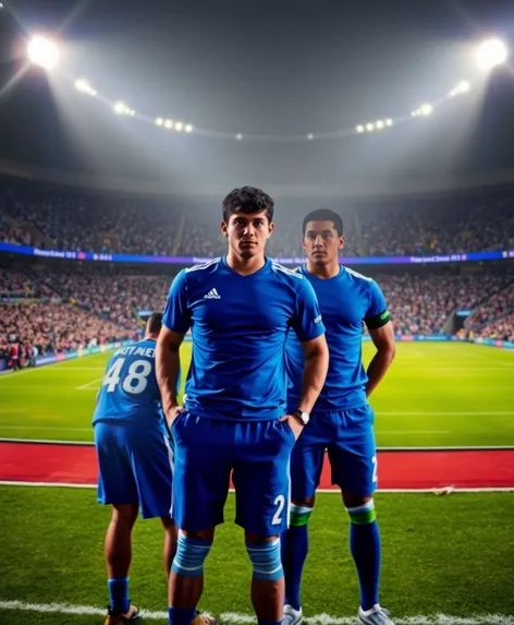 blue sport uniform color