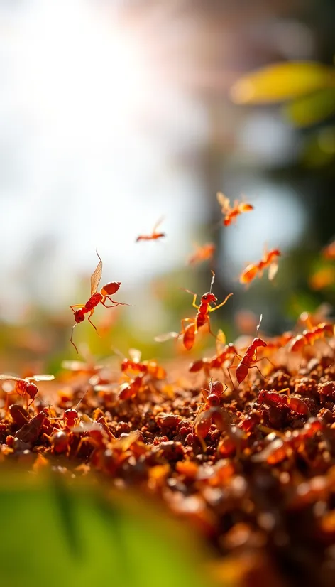 pictures of flying ants