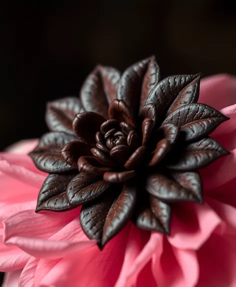 leather flower