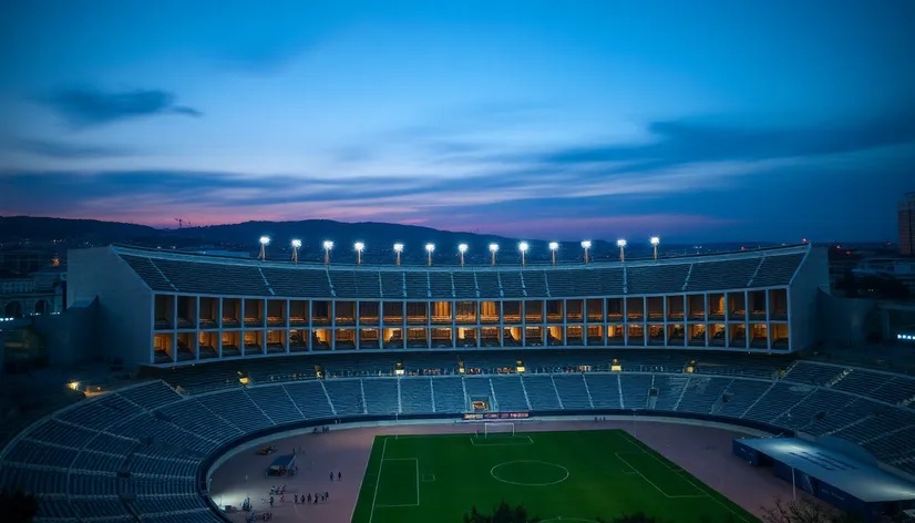 estadio olímpico de montjuic