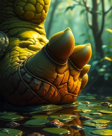 shrek foot