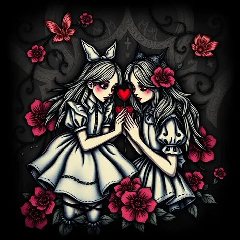 dark gothic alice in