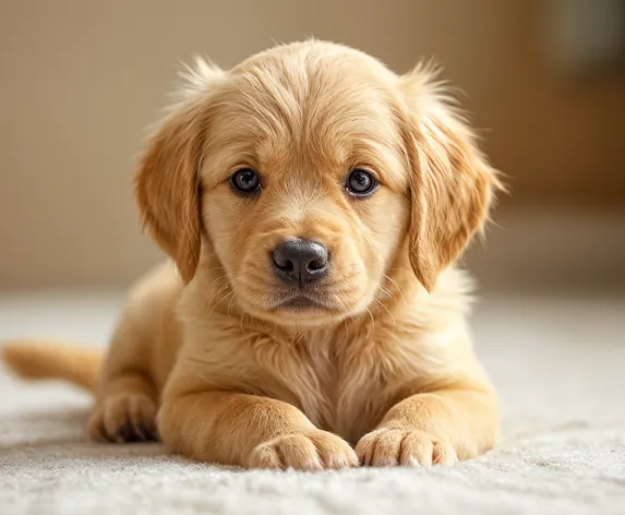 baby golden retriever