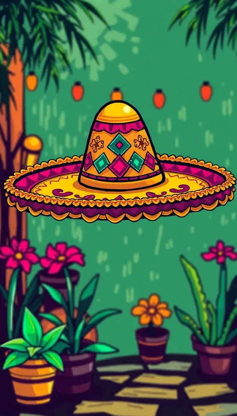 sombrero clipart