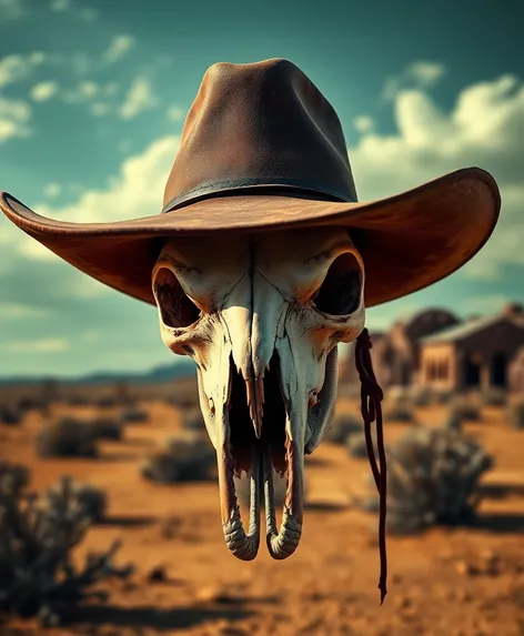 cowboy skull