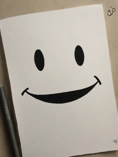 smiley face drawing