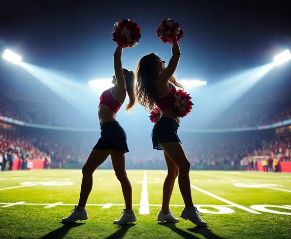 cheerleader silhouette