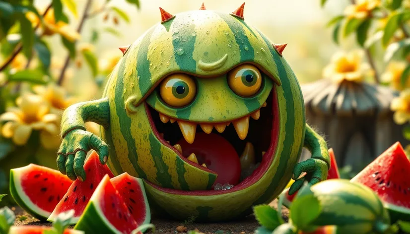 watermelon monster