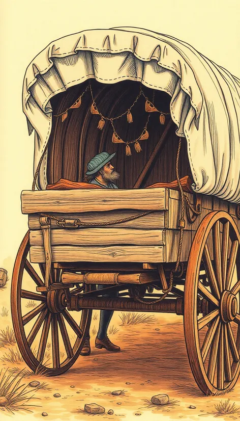 oregon trail covered wagon