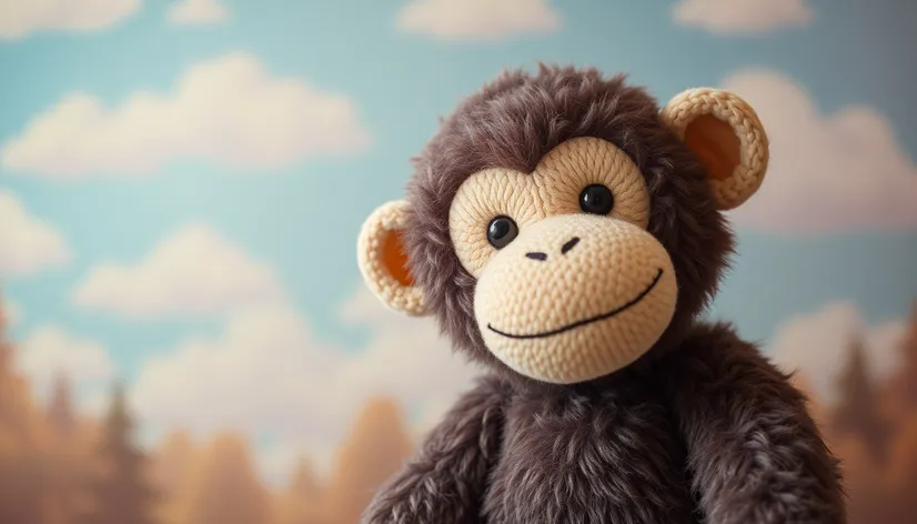 monkey stuffed animal