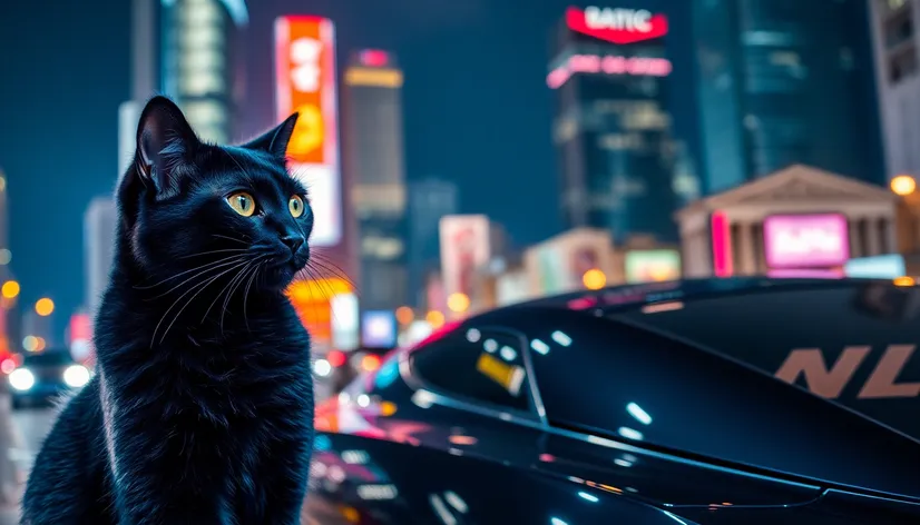 black cat car