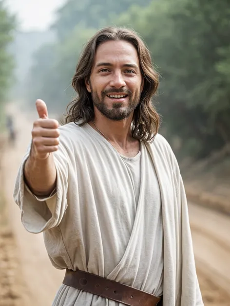 thumbs up jesus