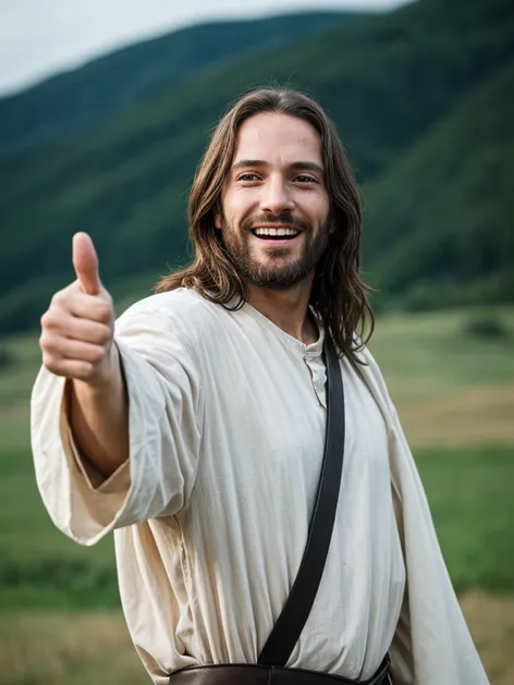 thumbs up jesus