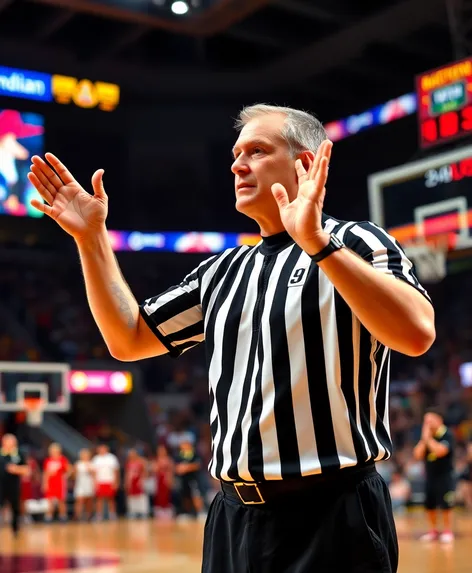 basketball referee signals