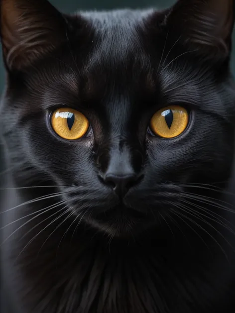 black cat eyes