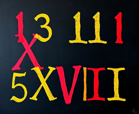 seventeen in roman numerals