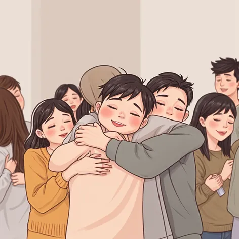 Make them hug each