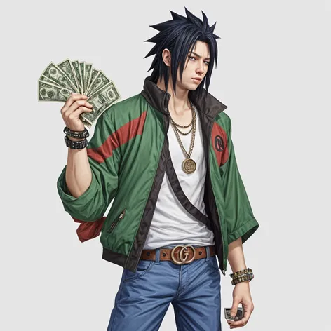 Sasuke Uchia, Thug, Gucci