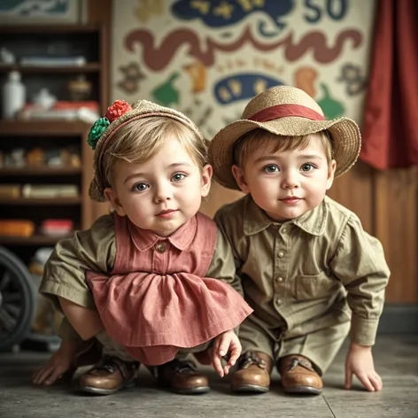 funnny vintage children pictures