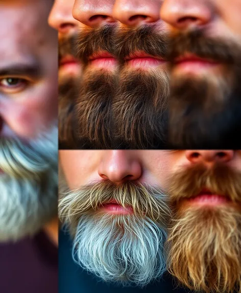 different beard styles