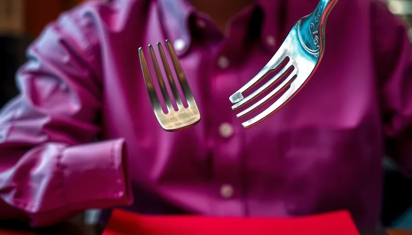 shirt front and fork