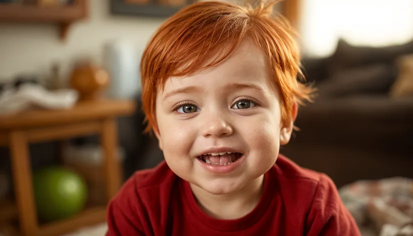 baby with red hair