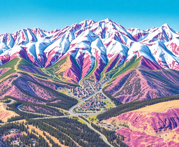 aspen colorado map