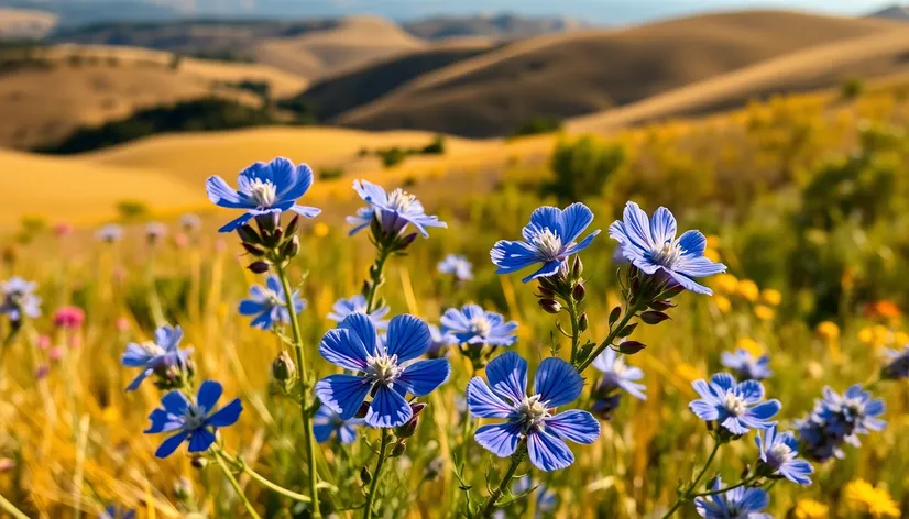 blue bonnet flowers