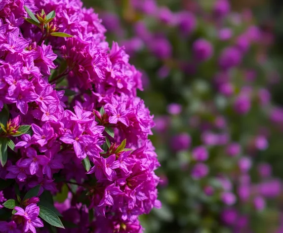 purple flowering bush